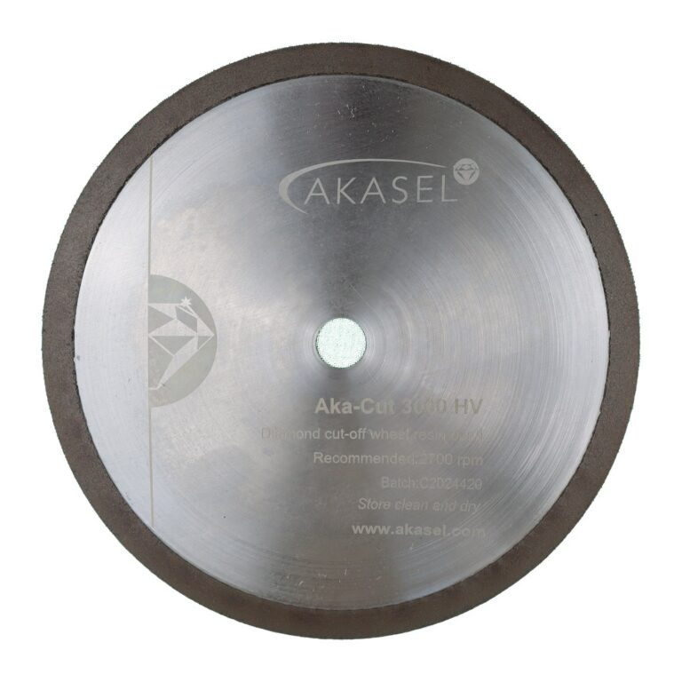 Aka-Cut 3000 HV -- diamond & cbn cut-off wheels from Akasel, sourced by P2 for the UAE and Gulf