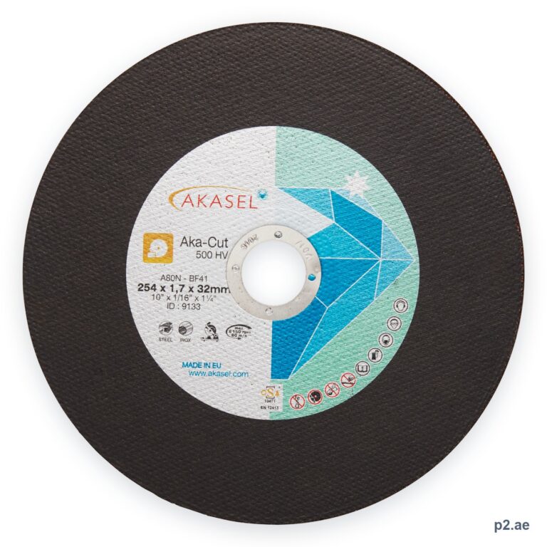 Aka-Cut 500 HV Abrasive Cut-Off Wheel -- Medium-hard and hardened steels -- 254, 305, 356, 406 mm