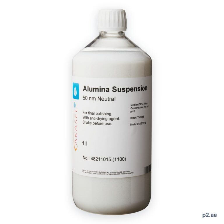 Alumina Suspension 50 nm Neutral — one of 3 products in Oxide Polishing Suspensions